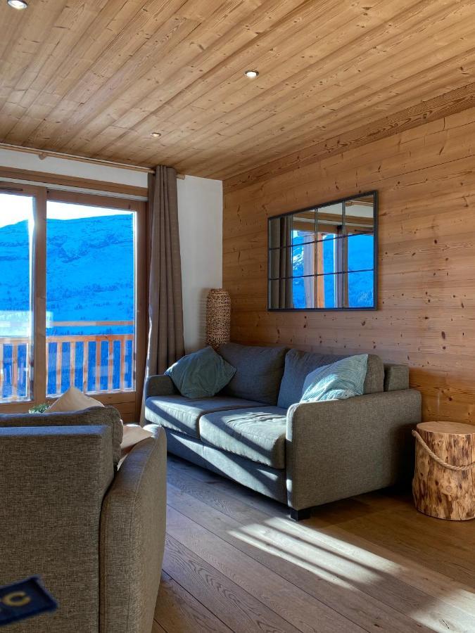 Vue Panoramique Sur Les Montagnes Plein Sud - T2 Skis Aux Pieds, Piscine & Spa Flaine Esterno foto