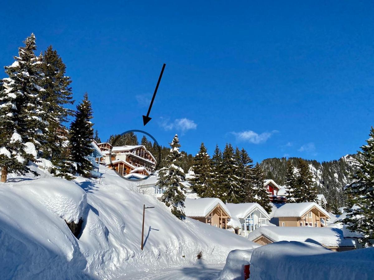 Vue Panoramique Sur Les Montagnes Plein Sud - T2 Skis Aux Pieds, Piscine & Spa Flaine Esterno foto