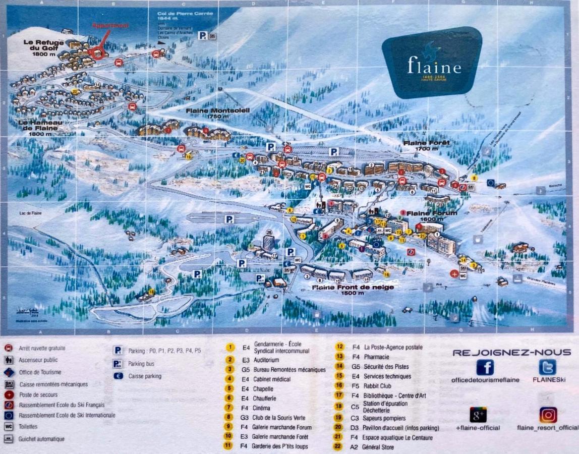 Vue Panoramique Sur Les Montagnes Plein Sud - T2 Skis Aux Pieds, Piscine & Spa Flaine Esterno foto